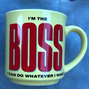 I’m The Boss Coffee Mug